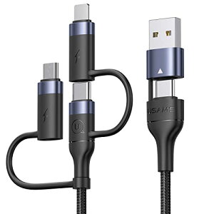 [dP[u m[gp\RΉ 60WPDΉ }[d 1.2m f[^] Type C to Type C USB C to USB A ϊA_v^ ph0ne/^CvC/}CN { 3in1 @\[dR[h ϋviC҂ 
