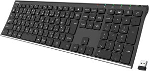 Arteck 2.4G CXL[{[h{z XeXX`[ y tTCYL[{[h eL[t Rs[^[AfXNgbvAPCAbvgbvASurfaceAX}[gerAWi