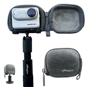 TOMGDRACO Insta360 GO 3 Ή Insta360 GO 3S [P[X ~j [P[X ی P[X JfUC [d⎩B_̎tȒP ϋv ϗAϏՌ spیL[[P[X 