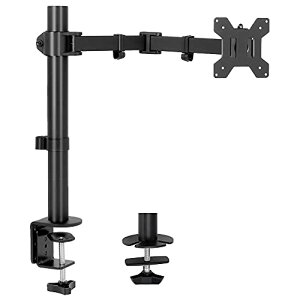 TECLUK j^[A[ fBXvCA[ 1 VESAKi75*75 100*100mm 13`32 27C`Ή ω׏d8kg VO fBXvC^Cv j^[X^h