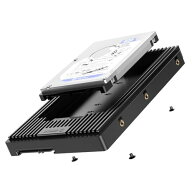 ORICO 2.5 3.5 変換 マウンタ 2.5インチ HDD/SSD→3.5インチ サイズ変換ブラケット SATAインターフェース…