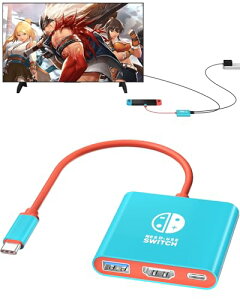 V^Switch hbN ڂTVo Dnkeaur Steam DeckQ[@{ HDϊ/TV/e[u[h jeh[XCb` Switch OLEDhbN HDMIϊA_v^[4K@30Hz erڑP[u Type-C to HDMIϊ3in1 USB C