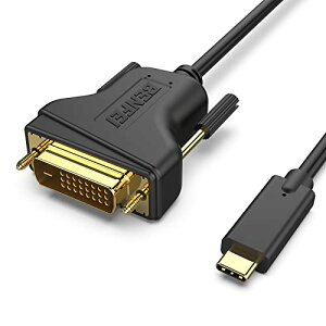 BENFEI 1.8m USB Type C - DVI P[u 1080p Full HD ^CvC to DVI ϊA_v^ Thunderbolt 3/4 ݊ USB C - DVI P[u iPhone 15 Pro/Max, MacBook Pro/Air 2023, iPad Pro, iMac, S23, XPS 17 ȂǂɑΉc