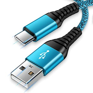 ANNIBER usb type c P[u ^Cvc P[u USB C[dP[u }[d QC3.0Ή/1.8m/ۏؕt 3diC҂ gCP[u USB C to A P[u  X}z [dP[u AhChp [d