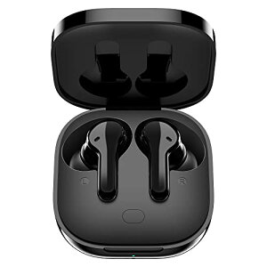 QCY T13 ���C�����X�C���z�� Bluetooth5.1 40���ԍĐ� �u���[�g�D�[�X�C���z�� �}�C�N���� �N���A�Ȓʘb ��pAPP�Ή� Type-C�}���[�d �����y�A�����O ���E�����^ �Ў�/�������[�h �^�b�`�ȒP���� SBC/A