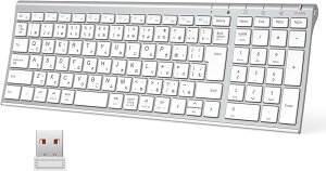 iClever L[{[h CXL[{[h  L[{[h CX USB[d JIS {z ^ L[{[h eL[t RpNgL[{[h É 2.4G(V[o[t) tL[{