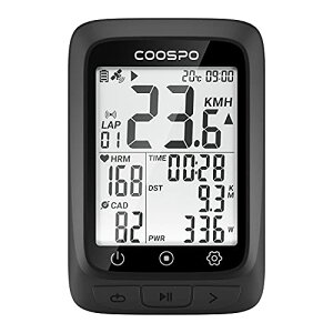 COOSPO TCNRs[^ GPS TCR TCNORs[^  CX ]ԃXs[h[^[ obe[ Bluetooth5.0&ANT+Ή PCfXXs[hZT[A IP67h 2