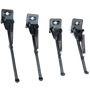 Takelablaze 子供用自転車 サイドスタンド 自転車スタンド 折りたたみ自転車 スタンド 軽量 汎用 片足 12〜18インチ車輪対応 ブラック (18インチ)