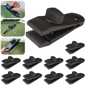 �e���g�N���b�v �^�[�v�N���b�v �N���b�v �e���g�A�N�Z�T���[ 10�Z�b�g �v���X�`�b�N �A�E�g�h�A �h�� ���t���ȒP �g�ѕ֗� �s�N�j�b�N �V�� �V�[�g �^�[�v ���O �L�����v ���͌Œ� �N��