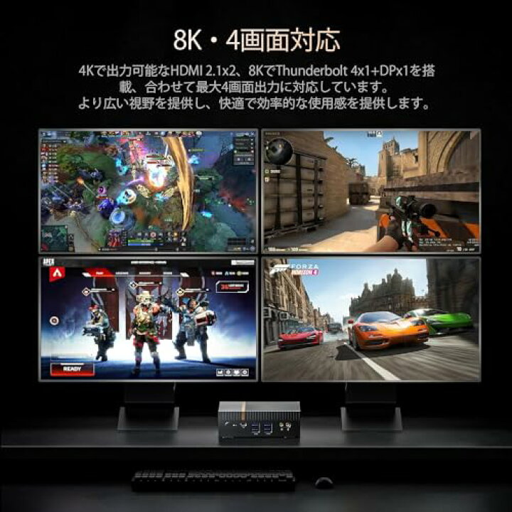 楽天市場】ミニPC 第12世代インテル Core i9-12900H 14コア 20スレッド 