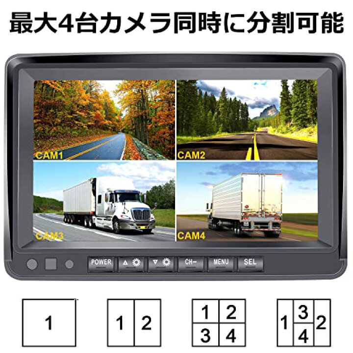 楽天市場】MJXD バックカメラ バックカメラモニターセット バック  