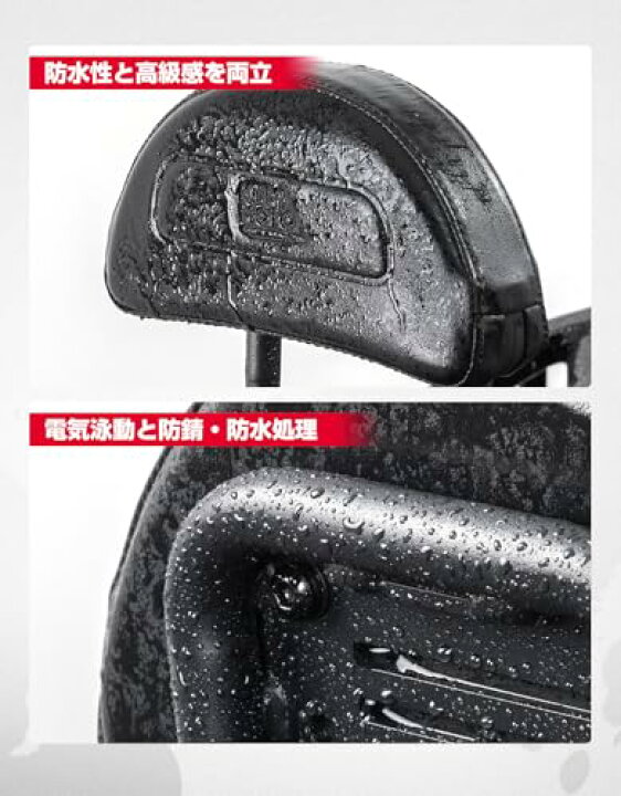 楽天市場】KEMIMOTO バックレスト ハンターカブ125 バックレストキット 