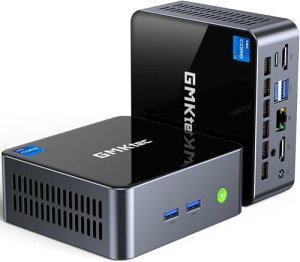 GMKtec ~jPC Ce core i7 1195G7(4C/8T ő 5.0GHz) Mini PC DDR4 32GB 1TB PCIe3.0 SSD Windows 11 Pro 2.5G LAN 3ʏo WIFI6 BT5.2 y^Q[ ~jp\R NucBox M2 Pro