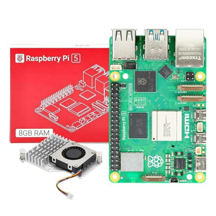 楽天市場】Raspberry Pi 5 ラズベリーパイ5 RAM 8GB 技適対応品 