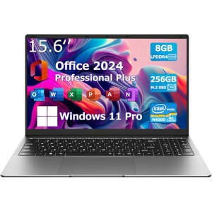 TPV Office 2024 m[gp\R 15.6^ 1920×1080 IPSt Win11 Pro EFuJt ^m[gPC Ce Celeron vZbT[ / 8GB / SSD 256GB 2.4g&5g Wi-Fi Ή bvgbv Mini HD|[g/USB 3.