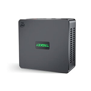 TRIGKEY ~jPC Ce12 N100 vZbT[ ő3.4GHz TRIGKEY Green G4 ^PC 11 Pro OS, 16GB DDR4 500GB M.2 SSD 2TB̊gT|[g 4K@60Hz 2ʓo, LLAN(1000M), WiFi 6, Bluetooth 5.2,