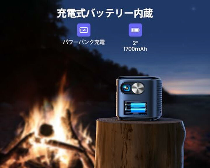 楽天市場】WiMiUS Q2プロジェクター小型Android TV搭載/DLP/360度の 