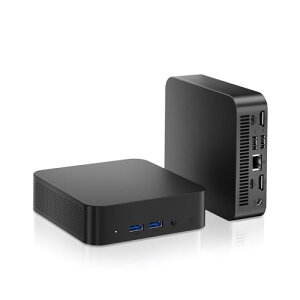 ~jPC 12CeAlder Lake N100 T9 Windows11 Pro OS miniPC  DDR4 16GB+512GB Mini PC 4RA/4Xbh ő3.4 GHz VESAΉ 4K@60Hz É LLAN|[gt É ^fXNgbv ~jp\R