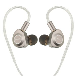 HiFiGo Kefine Delci AE 10mm _Ci~bN hCo[ IEM CzAŃptȃTEh HiFi CC[ j^[ Cz (4.4mm)