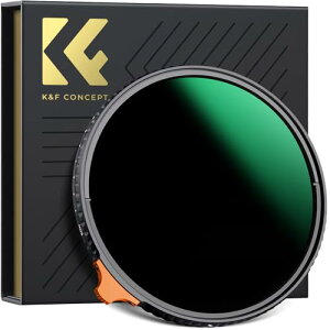 K&F Concept 77mm NDtB^[ ND3-ND1000 {AGCwKX HD𑜗 Ⴂ˗ 360°iK߉\ 28wimR[eBO hLYh~ ^ rfI/iBẽYtB^[[