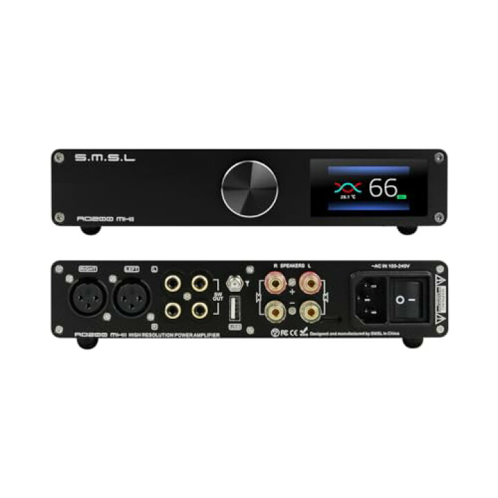 楽天市場】SMSL AO200 MKII デジタルパワーアンプ MA5332MSアンプ 