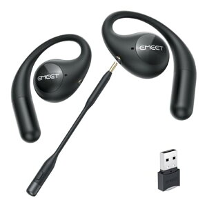 EMEET AirFlow I[vC[CXCz 2024vV݌v Bluetooth 5.3 CXCz ǂȂ }`|Cgڑ }CNt O\ȃ}CNu[ IPX5hKi ő40