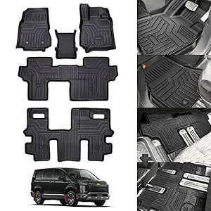 Cartist �O�H �V�^ �f���J D5�^ �t���A�}�b�g 8�l����p ���̃J�[�}�b�g �ԗp 3D�t���A�}�b�g ���̍\�� DELICA D:5 2019�N2���` �Ԏ��p�݌v �h�� ����h�~ �ω��� TPE�f�� �J�X�^���p�[�c �Ԏ��p