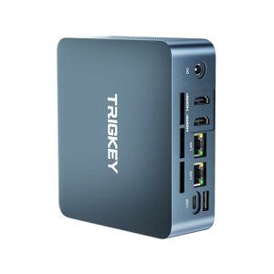 ~jPC N100 CeŐVAlder Lake-NV[Y (4C/4T,ő3.4GHz) TRIGKEY G5 Mini PC 8GB DDR5 500GB M.2 NVME SSD 4K@60Hz ^PC _u LAN | WiFi 6 | BT 5.2 | USB 3.2 É^p\R ȓd