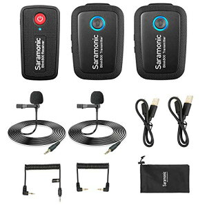 Saramonic Blink500 B2 compact 2.4GHzfA`lCX}CNLbg 2M@a1M@ fW^჌t~[XrfILmjRJ iOS Android gѓdbp (3.5mm, TX-TX-RX)