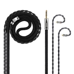 NICEHCK AceOrpheus CzP[u x8NPOCC MMCX 4.4mm oX ՌzlbgfUC bLvO tOVbv P RlN^ p E hifiP[u 1.2m DIY