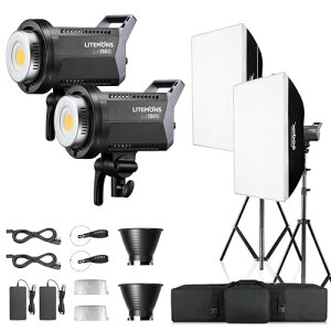 GODOX LA150D LEDrfICg 230W 5600K BeƖ@ރZbg 2L[g 3MCgX^h tN^[ Cg CRI96 TLCI97 Ki Avu 8GtFNg Bowens}Eg |[g
