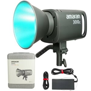 Aputure Amaran 300C RGBWW 300W RGBCg LED rfICg Fx2500K-7500K CRIATLCI95+ 26,580 lux (5600K) Bowens }Eg Av\ LEDrfICg
