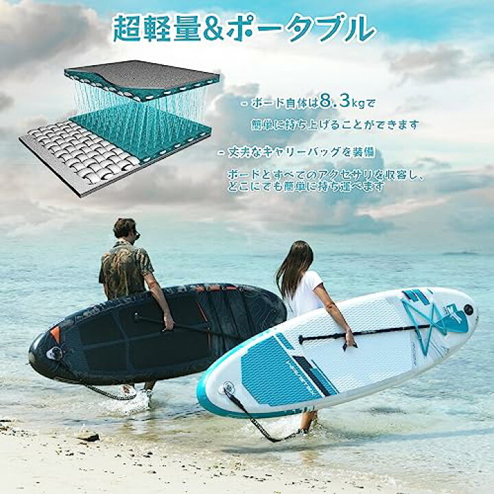 楽天市場】SEAPLUS SUPボード サップボード インフレータブル スタンド 