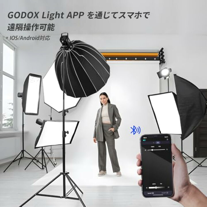 楽天市場】Godox正規代理店Godox SL60iiD 70W 定常光LEDライト セット 