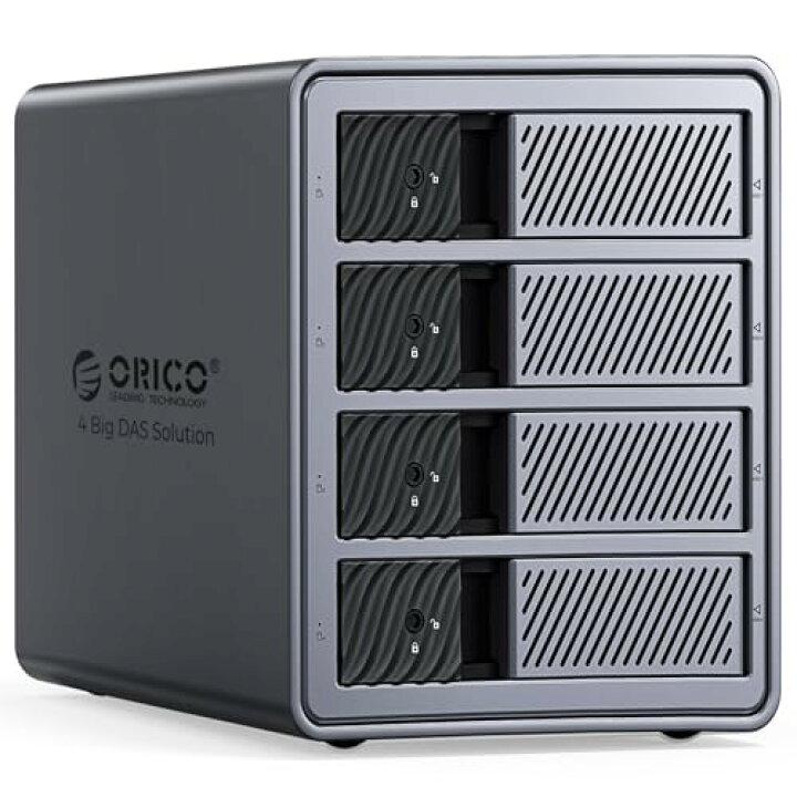 楽天市場】ORICO HDD ケース 4台 アアルミ合金 プッシュプル取り付け