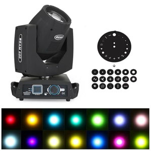 Frezon 230w Ɩ {RZgΉvOt Px fBXRCg disco light {t p[eB[Cg Xe[WCg DMX512Ή 230W 7R [rOCg 14F+ 16CH`l