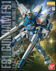 BANDAI SPIRITS(�o���_�C �X�s���b�c) MG �@����m�K���_��F91 �K���_��F91Ver.2.0 1/100�X�P�[�� �F�����ς݃v�����f��