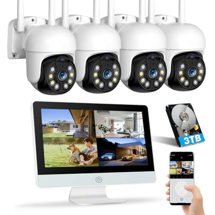 楽天市場】500万画素・360°全方位追尾 防犯カメラ ワイヤレス 屋外 