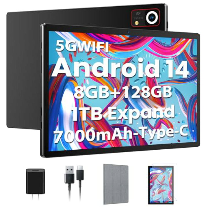 楽天市場】Android 14タブレット2025初登場タブレット10インチ8GB+ 