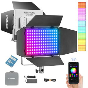 GODOX LITEMONS LP600R RGBW LEDplCg rfICg CCT fAFx 1800K-10000K 60W pCg HSI[hGEL[ht 14 FXCg Ao͏ƖT|[gAPP CgQ[