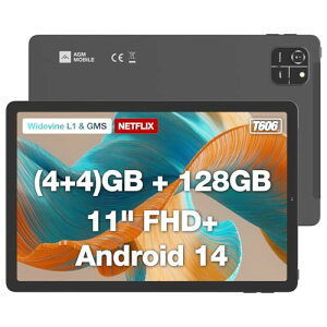 [2024VoAndroid 14 ^ubg]AGM PAD T1^ubg11C`wi-fif 8(4+4)GB+128GB+1TBgA AhCh14^ubgAT606+2.4Ghz+5Ghz WiFi 6+BT5.0 Widevine L1+GMSF+F7000mAh+Type-C[d 1920*1200 FHD