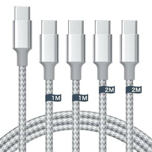 1M+1M+2M+2M/4{ZbUSB C P[u Type C P[u1m+1m+2m+2m/O[ PDΉ 60W}[dUSB-C & USB-C P[u f[^] fh~ ϋviC iPhone 16 [dP[u/iPhone 15 [dP[uMacBookAiPad
