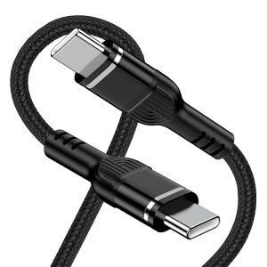 Vedfoad USB Type C ケーブル 20W 急速充電 1.8M usb c to c 充電ケーブル PD対応 iPhone16ケーブル 超高耐久 データ転送 タイプc ケーブル iphone15 充電ケーブル iPhone16 15シリーズ、Galaxy s24、Google、Sonyその他