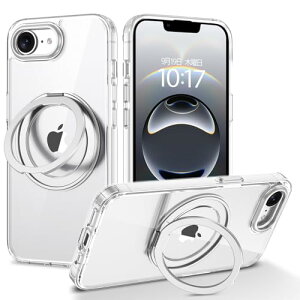 DOMAVER iPhone 16e p P[X 360°]X^h cΉ O MagSafeΉ CX[dΉ ACtH 16e P[X ČRMILKiϏՌ wh~ ω Xgbvz[ phone 16e X}z