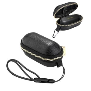 For Technics EAH-AZ100 �p �P�[�X �J�o�[ ���[�� NOUKAJU Technics ���C�����X�C���z�� EAH-AZ100 �p �P�[�X �J�o�[ ���[�� �����h�~ �L�Y�h�~ �ϏՌ� �h�o (�u���b�N)