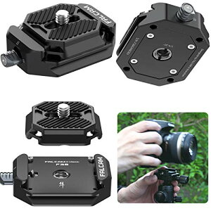 ULANZI FALCAM F38 �N�C�b�N�����[�X�Z�b�g �N�C�b�N�����[�X�v���[�g&�x�[�X�v���[�g �N�C�b�N�V���[ �A���J�X�C�X�Ή�38mm�W�� 1/4�l�W3/8�l�W�A�_�v�^�[�tArca-Swiss�K�i�N�C�b�N�����[�X�N�����v