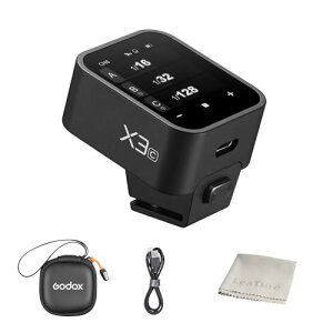 GODOX���K�㗝�XGodox X3-C ���C�����X�t���b�V���g���K�[ �R�}���_�[ �g�����X�~�b�^�[ ���M�@ �L���m��Canon EOS�J�����ɑΉ� HD OLED�^�b�`�X�N���[�� 2.4GHz���C�����XX�V�X�e�� ���{�������