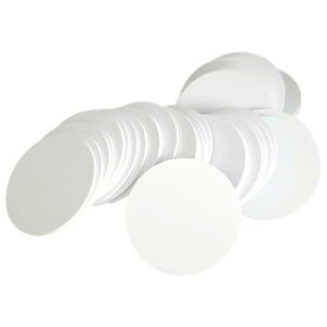 NFC�^�O NTAG215 �R�C���^ �ۃJ�[�h 20�� �h�� �y�� �����^�тɕ֗� TagMo Amibo ���a25mm �z���C�g �݊�iPhone Android Xiaomi Samsung Google�Ȃ�NFC���g�p�����X�}�[�g�t�H��