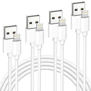 Cablex iPhone �[�d�P�[�u��0.25m/0.5m/1m/1.8m4�{ ���C�g�j���O�P�[�u�� �}��lightning �P�[�u�� �}���[�d iphone �[�d�R�[�h �P�[�u�� �A�C�z�� �f���h�~ �����ϋv iPhone 14/13/13 Pro/12/11/X/8/8plus/ iPad �e���