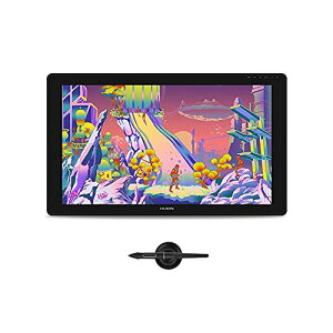 HUION �t�^�u �t���y���^�u���b�g Kamvas 24 Plus 23.8�C���` QHD 2.5K�̉𑜓x�Ƒ��� �[�d�s�v�y��PW517 ��p�X�^���h�t��